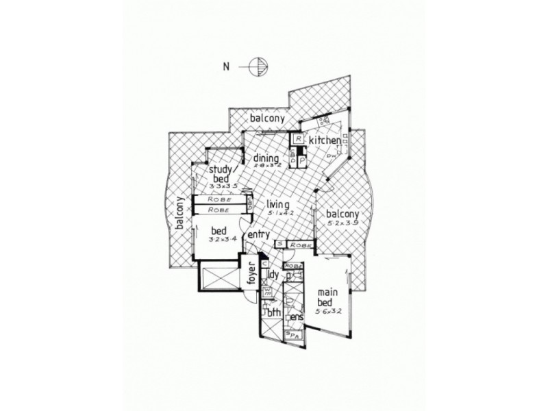 5/42 Boundary St, Rainbow Bay QLD 4225 Floorplan