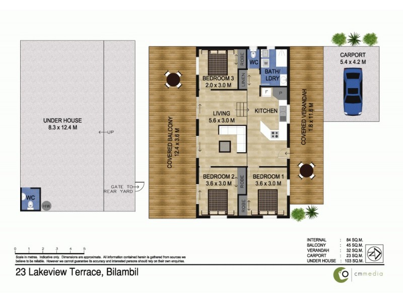 23 Lakeview Terrace, Bilambil Heights NSW 2486 Floorplan
