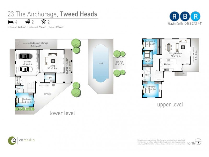 23 The Anchorage, Tweed Heads NSW 2485 Floorplan