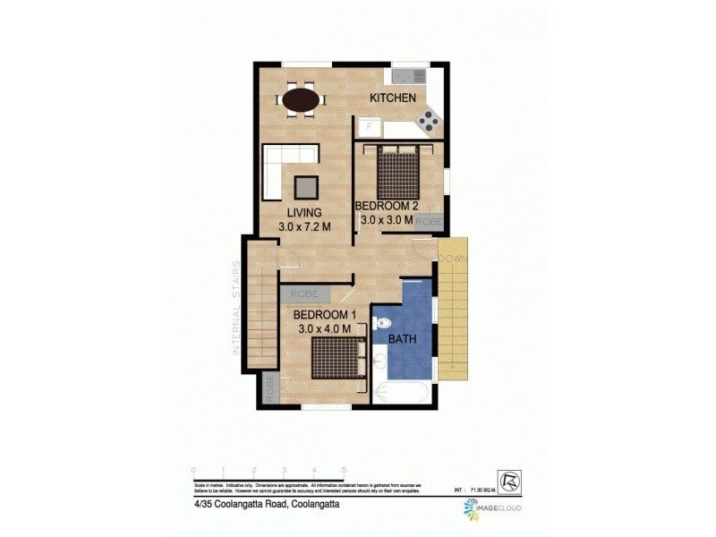 4/35 Coolangatta Rd, Kirra QLD 4225 Floorplan