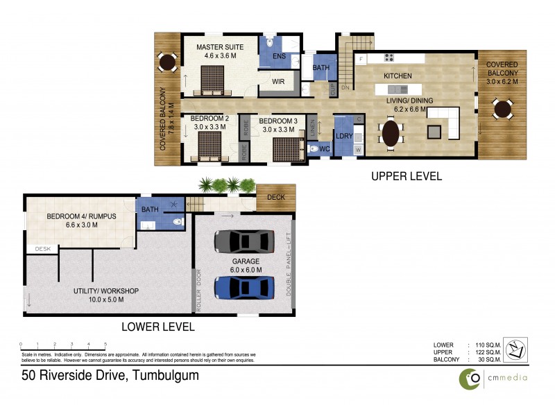 50 Riverside Drive, Tumbulgum NSW 2490 Floorplan