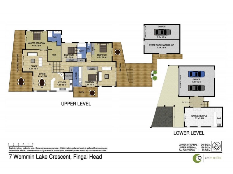 7 Wommin Lake Cres, Fingal Head NSW 2487 Floorplan
