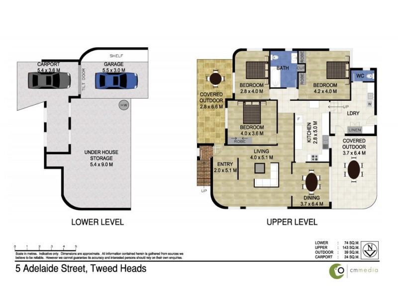 5 Adelaide Street, Tweed Heads NSW 2485 Floorplan