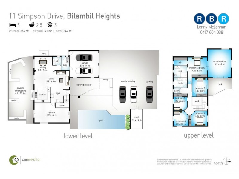 11 Simpson Drive, Bilambil Heights NSW 2486 Floorplan