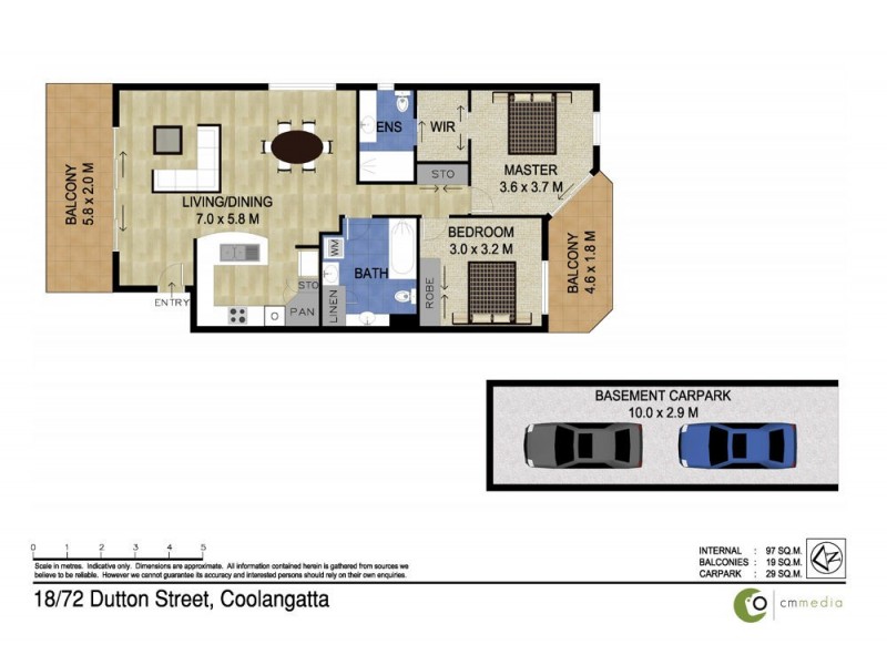 18/72 Dutton Street, Coolangatta QLD 4225 Floorplan