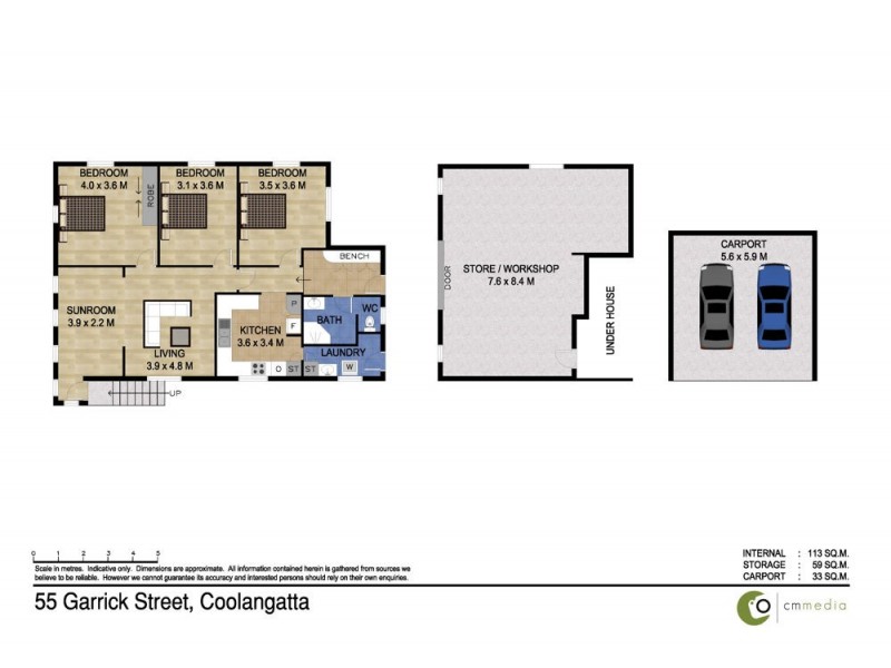 55 Garrick Street, Coolangatta QLD 4225 Floorplan