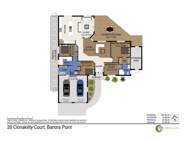 20 Clonakilty Close, Banora Point NSW 2486 Floorplan