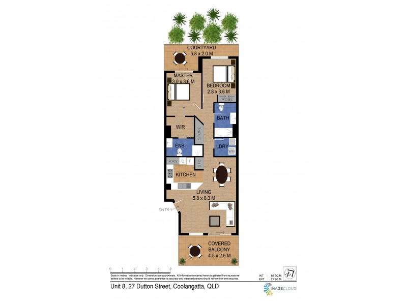 8/27 Dutton Street, Coolangatta QLD 4225 Floorplan
