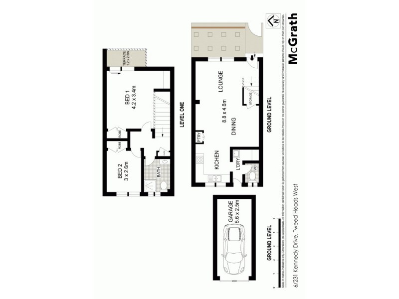 6/231 Kennedy Drive, Tweed Heads West NSW 2485 Floorplan