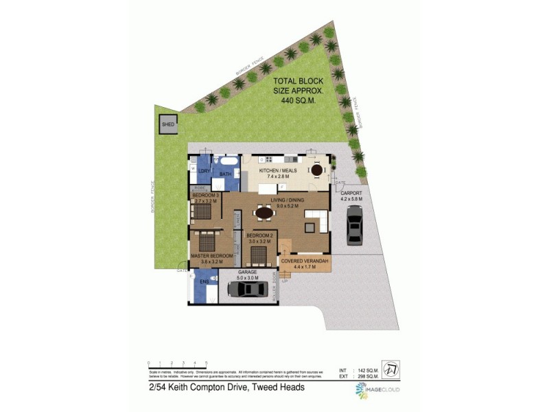 2/54 Keith Compton Drive, Tweed Heads NSW 2485 Floorplan