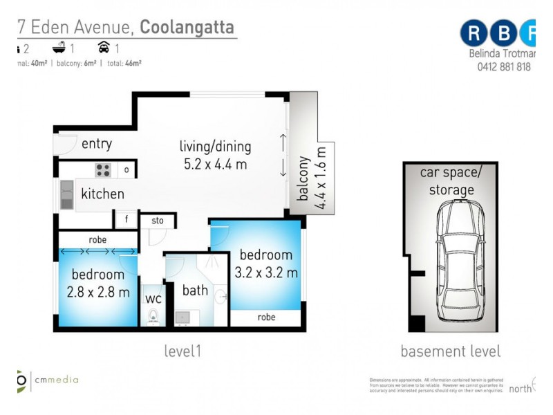 4/7 Eden Avenue, Coolangatta QLD 4225 Floorplan