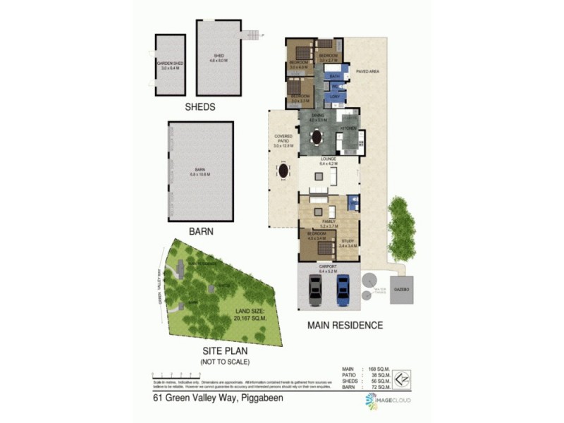 61 Green Valley Way, Piggabeen NSW 2486 Floorplan