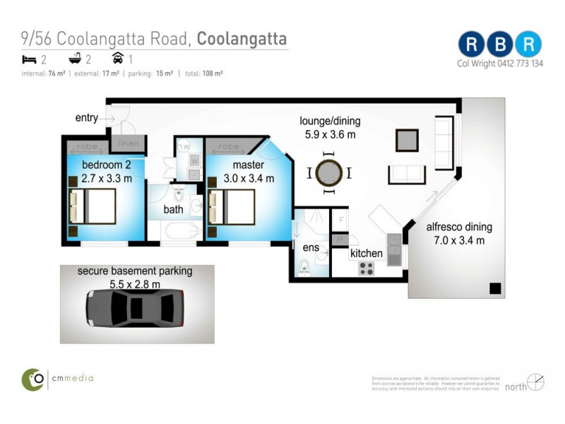 9/56 Coolangatta Road, Coolangatta QLD 4225 Floorplan