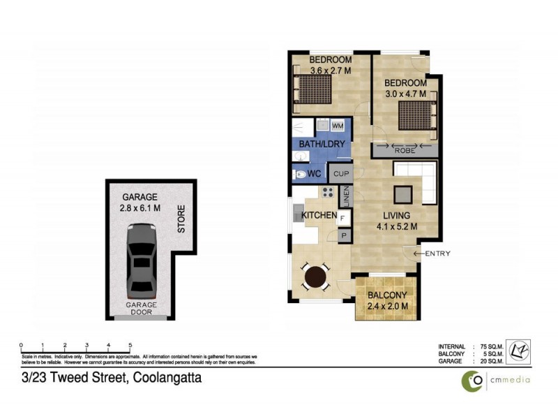 3/23 Tweed Street, Coolangatta QLD 4225 Floorplan