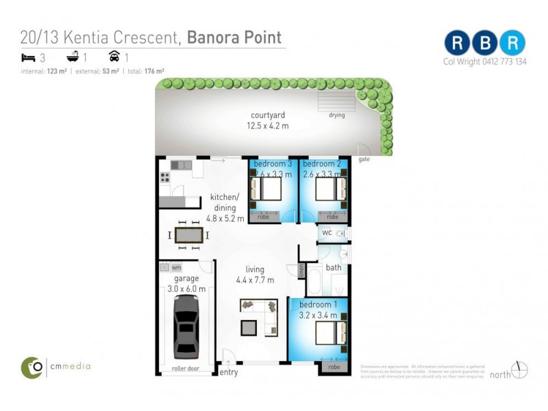 20/13 Kentia Crescent, Banora Point NSW 2486 Floorplan