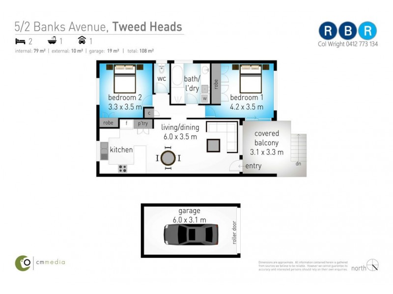 5/2 Banks Avenue, Tweed Heads NSW 2485 Floorplan