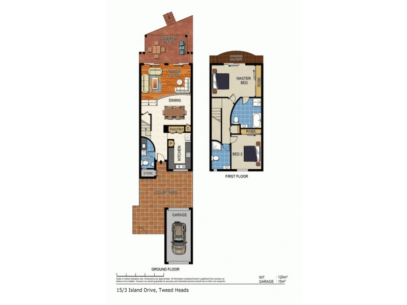 15/3 Island Drive, Tweed Heads NSW 2485 Floorplan