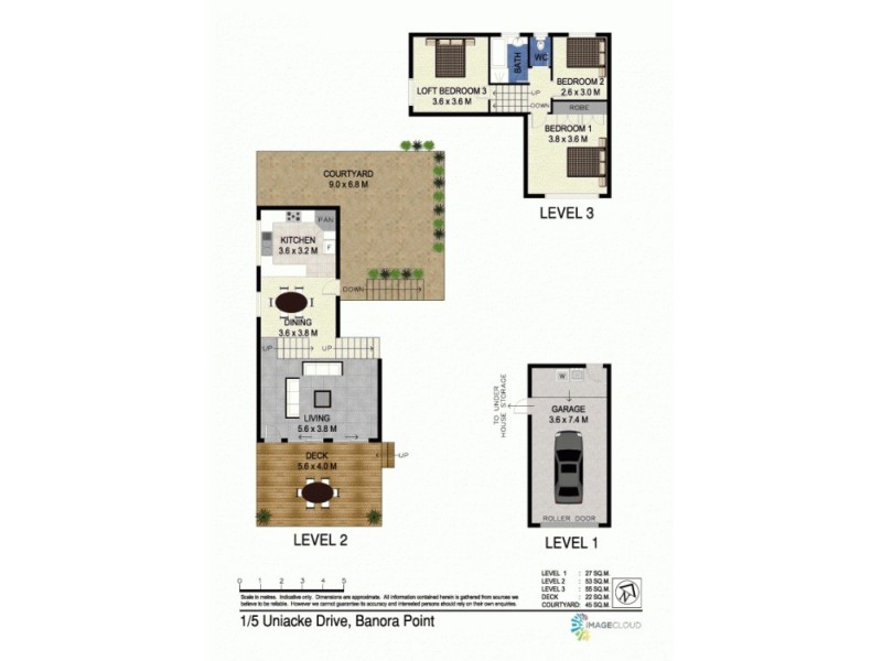 1/5 Uniacke Drive, Banora Point NSW 2486 Floorplan