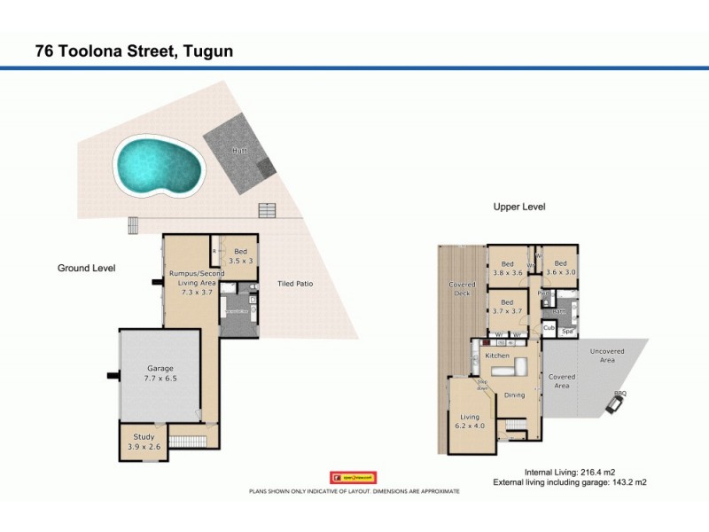 76 Toolona Street, Tugun QLD 4224 Floorplan