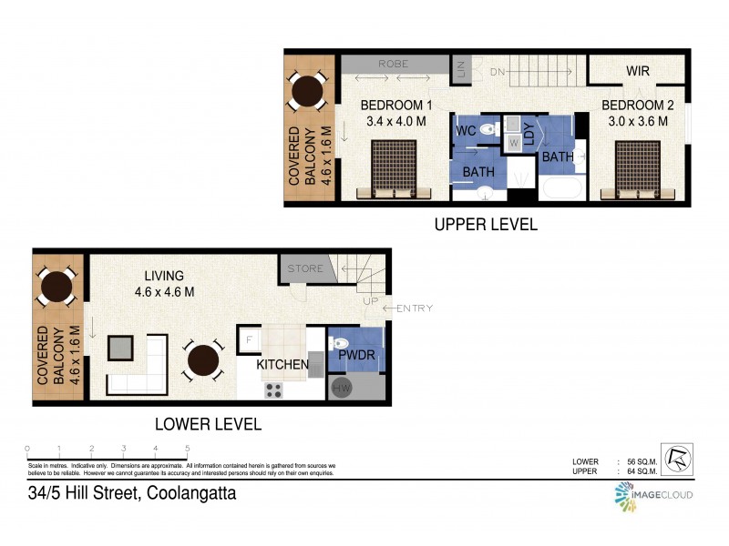 34/5 Hill Street, Rainbow Bay QLD 4225 Floorplan