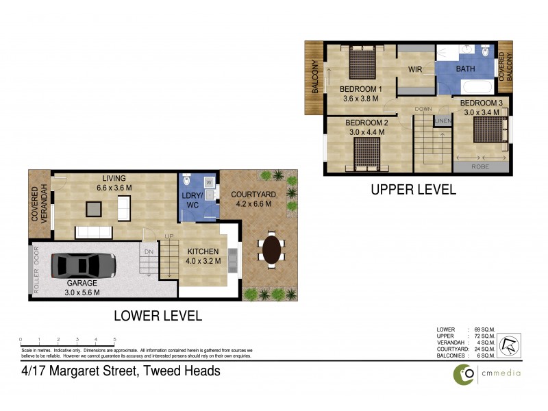 4/17 Margaret Street, Tweed Heads NSW 2485 Floorplan