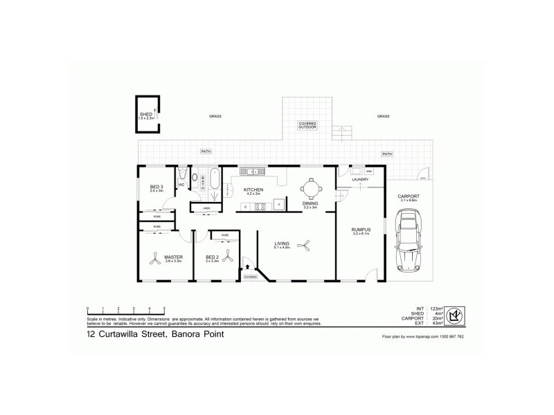 12 Curtawilla Street, Banora Point NSW 2486 Floorplan