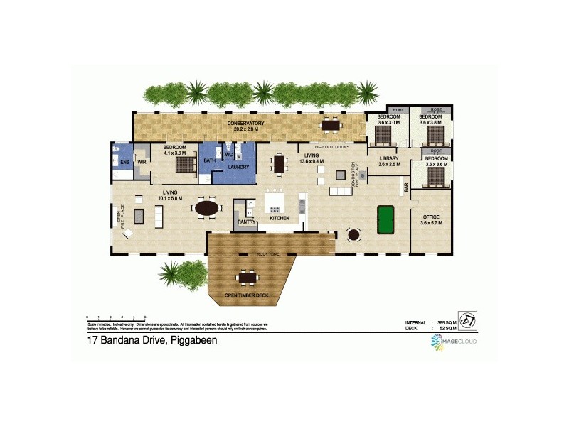 17 Bandana Drive, Piggabeen NSW 2486 Floorplan