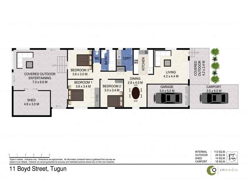 11 Boyd Street, Tugun QLD 4224 Floorplan