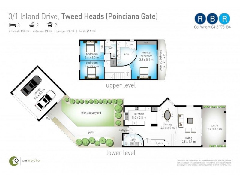 3/1 Island Drive, Tweed Heads NSW 2485 Floorplan