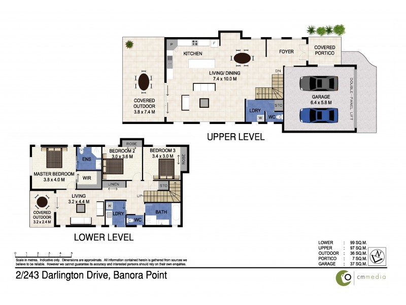 2/243 Darlington Drive, Banora Point NSW 2486 Floorplan