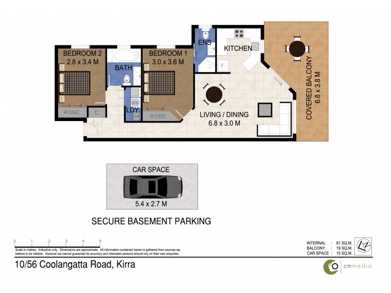 10/56 Coolangatta Road, Coolangatta QLD 4225 Floorplan