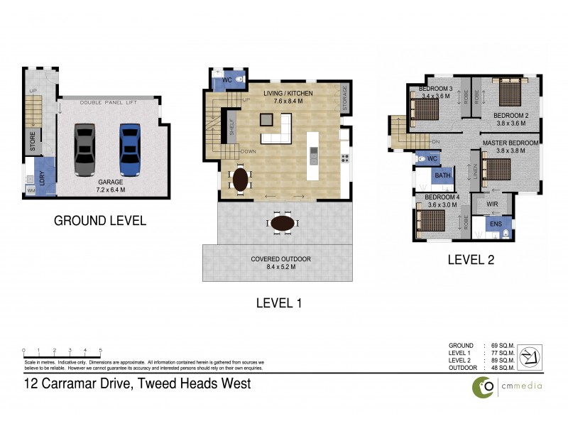 149 Carramar Drive, Tweed Heads West NSW 2485 Floorplan