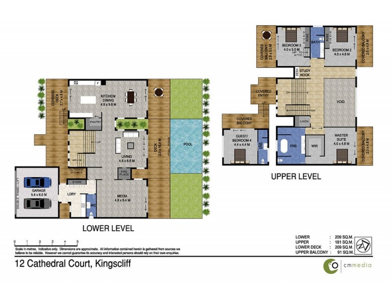 12 Cathedral Court, Kingscliff NSW 2487 Floorplan