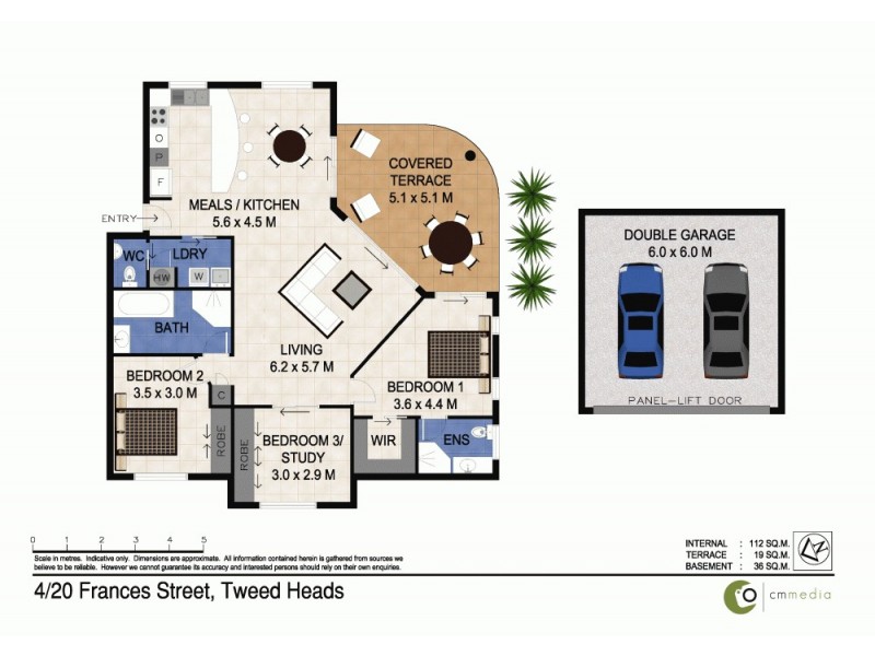 4/20 Frances Street, Tweed Heads NSW 2485 Floorplan