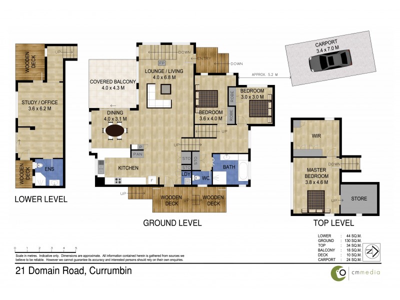 21 Domain Road, Currumbin QLD 4223 Floorplan