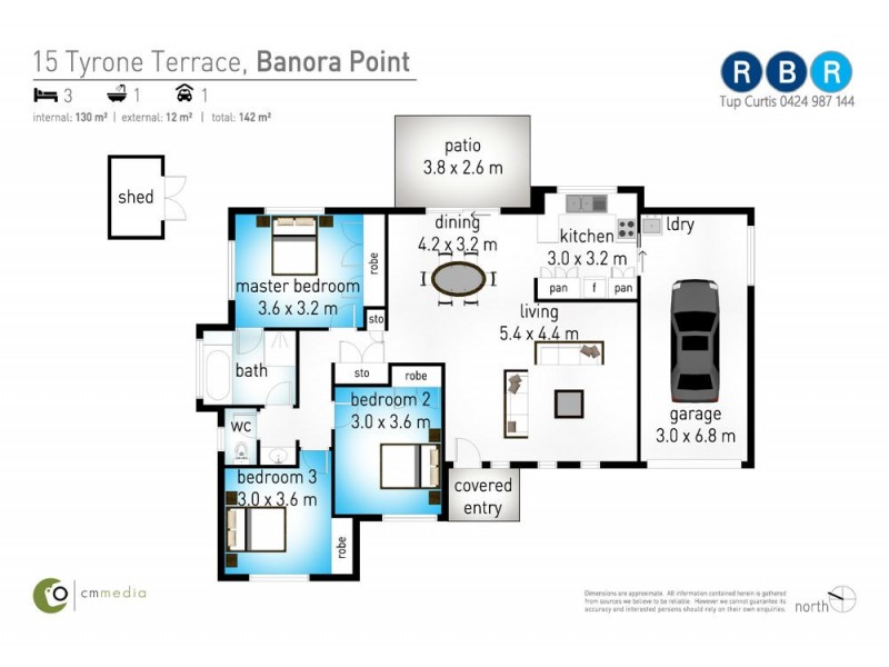 15 Tyrone Terrace, Banora Point NSW 2486 Floorplan