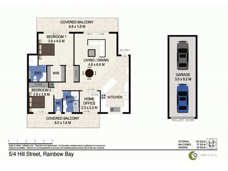 5/4-6 Hill Street, Tweed Heads NSW 2485 Floorplan