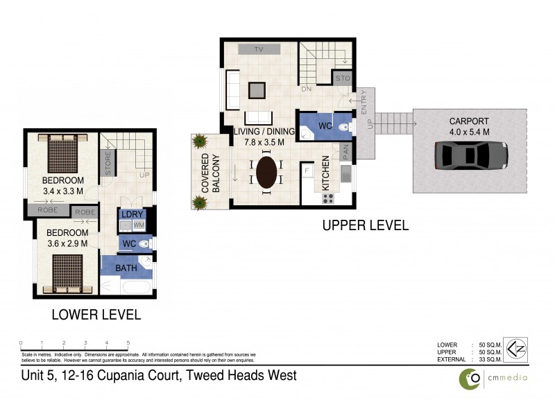 5/12-16 Cupania Court, Tweed Heads West NSW 2485 Floorplan