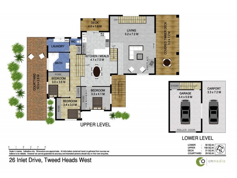 26 Inlet Drive, Tweed Heads West NSW 2485 Floorplan