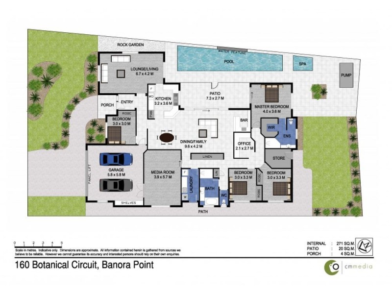 160 Botanical Circuit, Banora Point NSW 2486 Floorplan