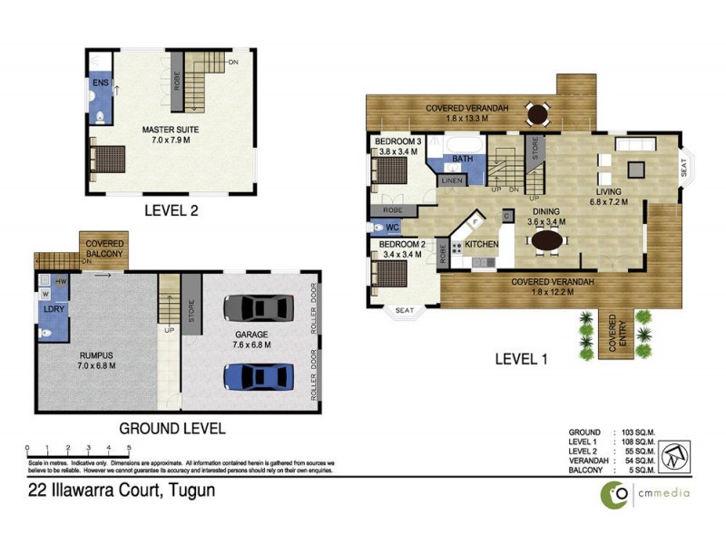 22 Illawarra Court, Tugun QLD 4224 Floorplan