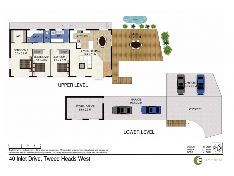 40 Inlet Drive, Tweed Heads West NSW 2485 Floorplan
