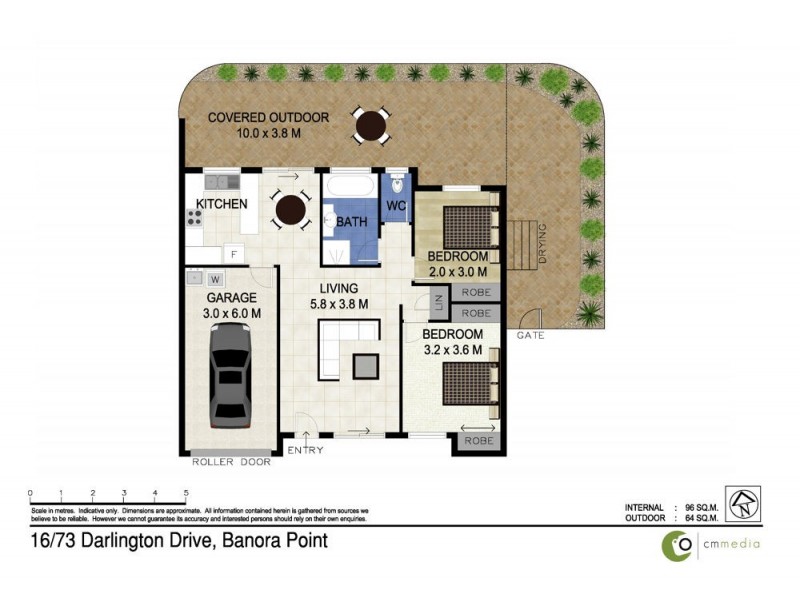 16/73 Darlington Drive, Banora Point NSW 2486 Floorplan