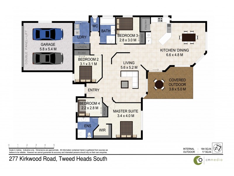 227 Kirkwood Road, Tweed Heads South NSW 2486 Floorplan