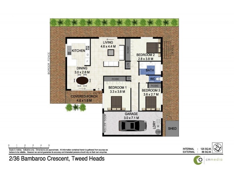 2/36 Bambaroo Crescent, Tweed Heads NSW 2485 Floorplan