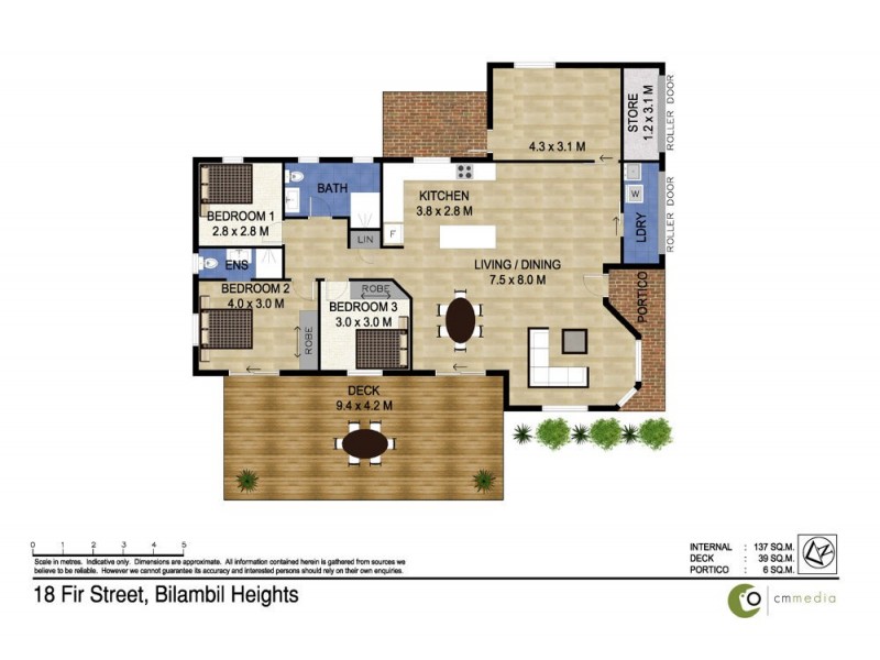 18 Fir Street, Bilambil Heights NSW 2486 Floorplan
