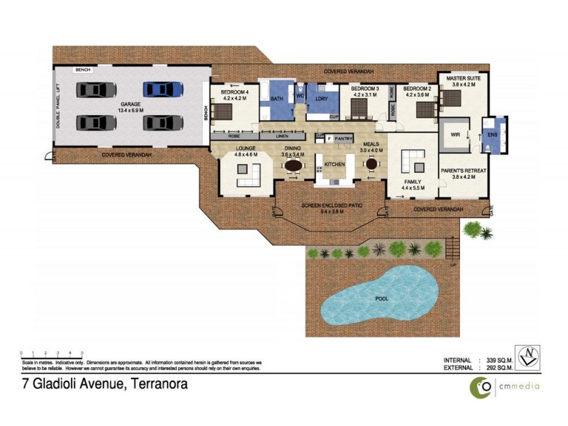 7 Gladioli Avenue, Terranora NSW 2486 Floorplan