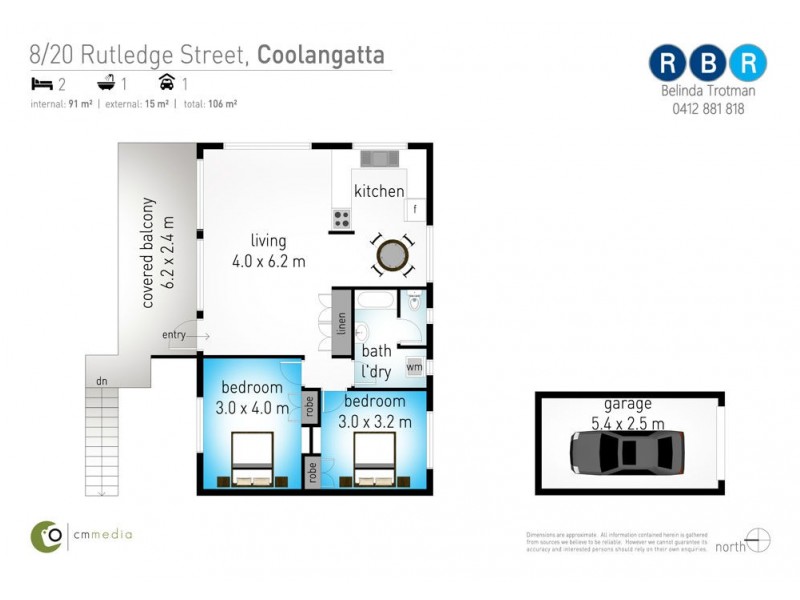 8/20 Rutledge Street, Coolangatta QLD 4225 Floorplan