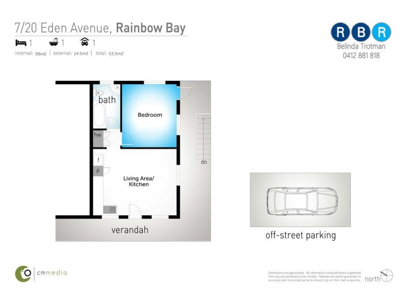 7/20 Eden Avenue, Rainbow Bay QLD 4225 Floorplan