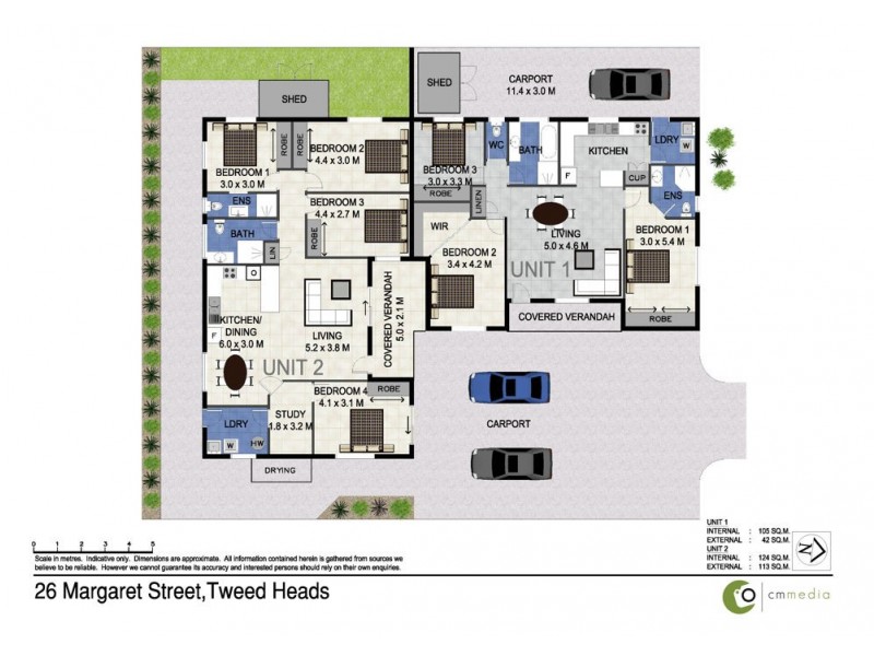 26 Margaret Street, Tweed Heads NSW 2485 Floorplan